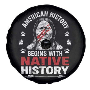 Native American History Spare Tire Cover Indigenous Peoples Tribal Pride TS10 Print Your Wear