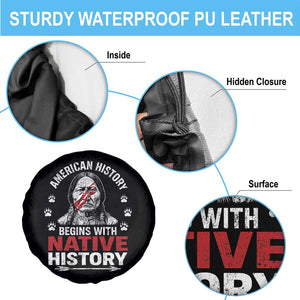 Native American History Spare Tire Cover Indigenous Peoples Tribal Pride TS10 Print Your Wear