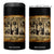 Vintage Native American 4 in 1 Can Cooler Tumbler Homeland Security Fighting Terrorism Since 1492 TS10 One Size: 16 oz Black Print Your Wear