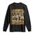 Vintage Native American Long Sleeve Shirt Homeland Security Fighting Terrorism Since 1492 TS10 Black Print Your Wear