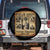 Vintage Native American Spare Tire Cover Homeland Security Fighting Terrorism Since 1492 TS10 No hole Black Print Your Wear