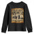 Vintage Native American Youth Sweatshirt Homeland Security Fighting Terrorism Since 1492 TS10 Black Print Your Wear