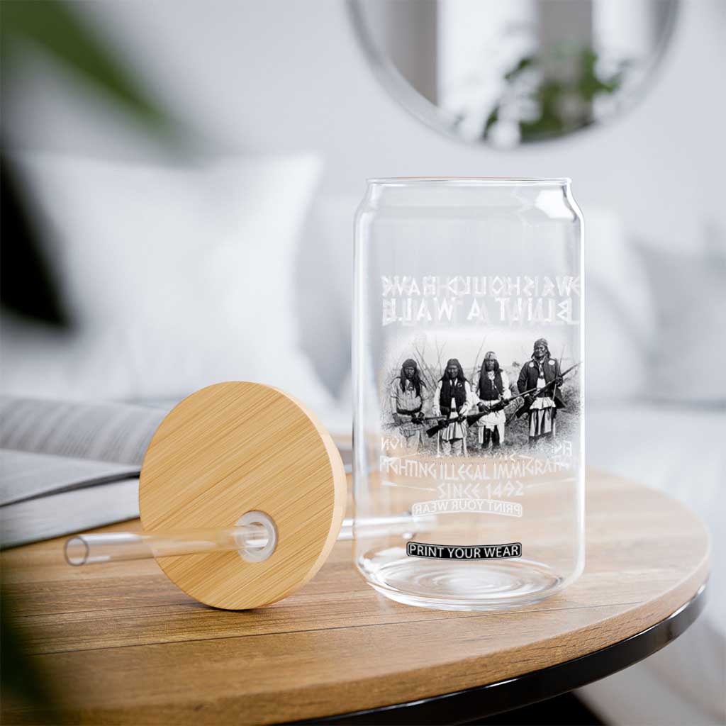 Vintage Native American Glass Can We Should Have Built A Wall TS10 Print Your Wear