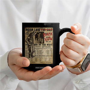 Native American Coffee Mug Indian Land For Back Now TS10 Print Your Wear