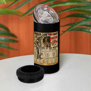 Native American 4 in 1 Can Cooler Tumbler Indian Land For Back Now TS10 Print Your Wear