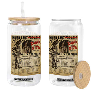 Native American Glass Can Indian Land For Back Now TS10 Print Your Wear