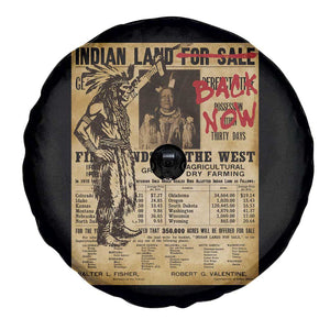 Native American Spare Tire Cover Indian Land For Back Now TS10 Print Your Wear