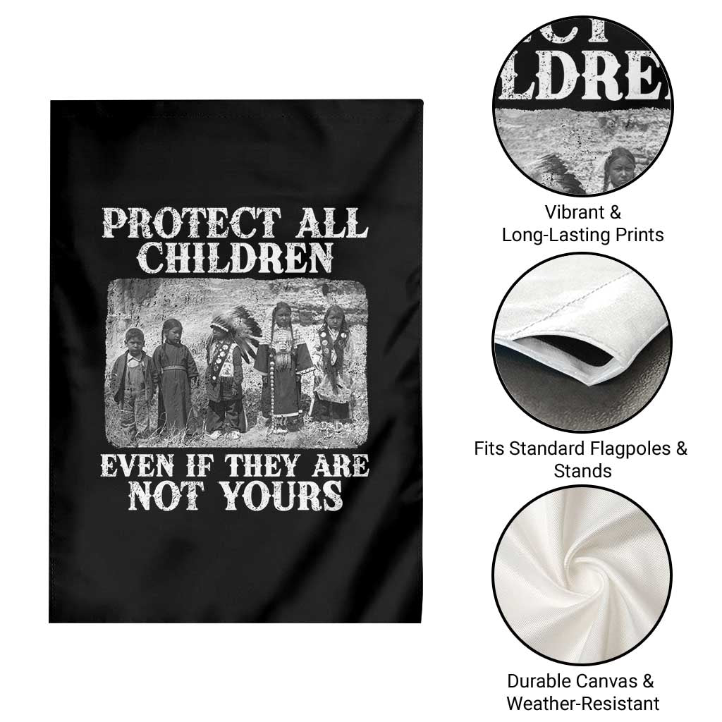 Native American Every Child Garden Flag Protect All Children Even If They Are Not Yours TS10 Print Your Wear