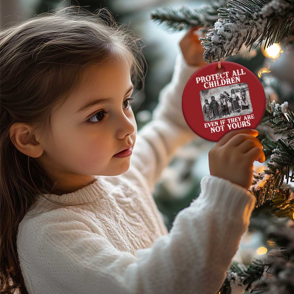 Native American Every Child Christmas Ornament Protect All Children Even If They Are Not Yours TS10 Print Your Wear
