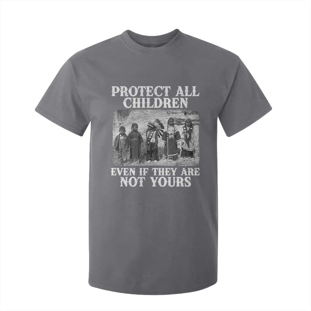 Native American Every Child T Shirt For Kid Protect All Children Even If They Are Not Yours TS10 Charcoal Print Your Wear