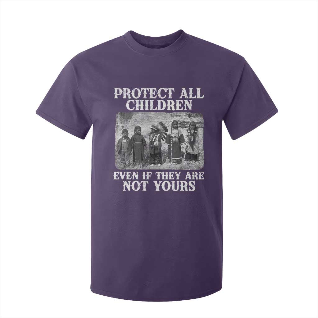 Native American Every Child T Shirt For Kid Protect All Children Even If They Are Not Yours TS10 Purple Print Your Wear