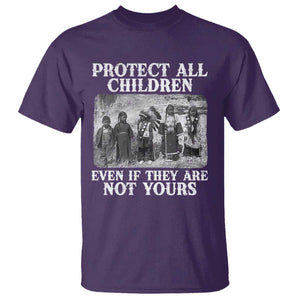 Native American Every Child T Shirt Protect All Children Even If They Are Not Yours TS10 Purple Print Your Wear