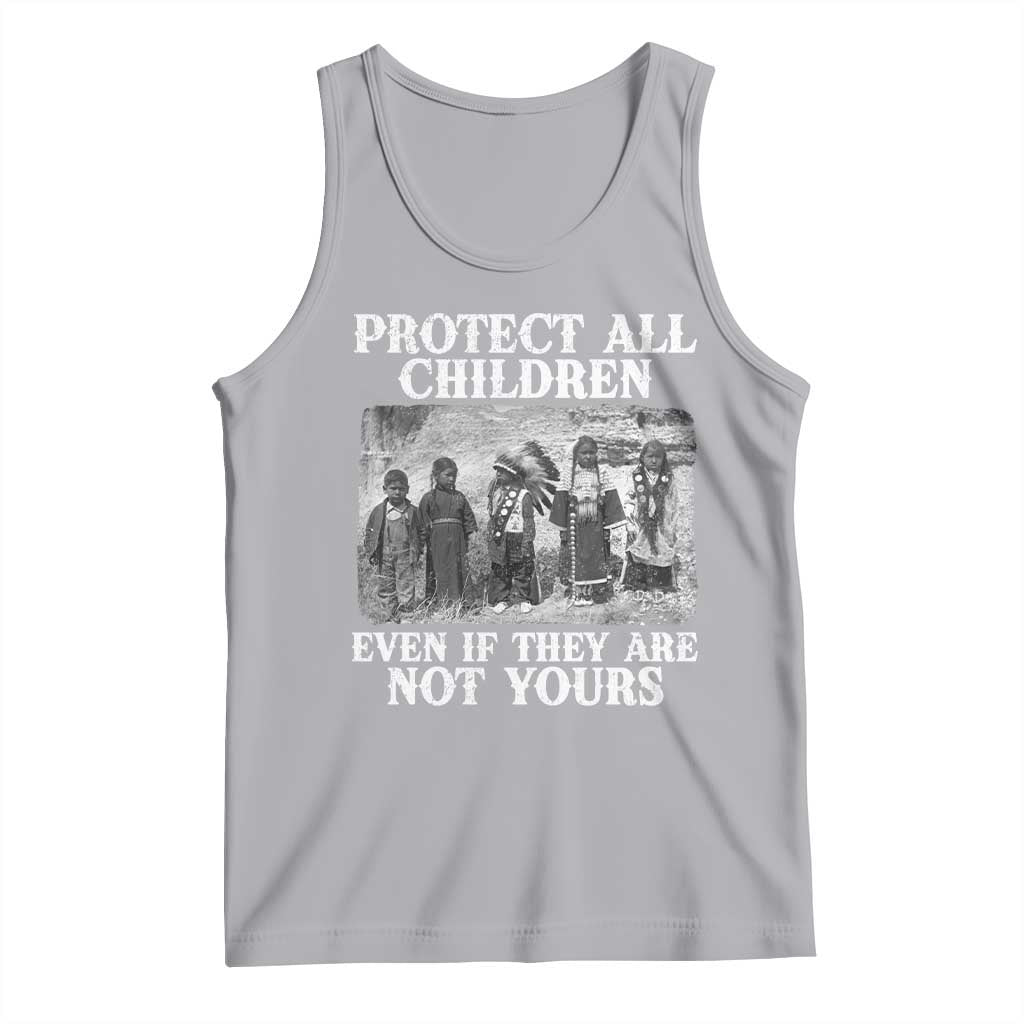 Native American Every Child Tank Top Protect All Children Even If They Are Not Yours TS10 Athletic Heather Print Your Wear