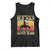 Funny Native American Tank Top Never Underestimate An Old Man Native American TS10 Black Print Your Wear