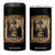 Geronimo 4 in 1 Can Cooler Tumbler Vintage Apache Warrior Native American TS10 One Size: 16 oz Black Print Your Wear