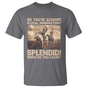 Vintage Native American T Shirt Funny Indian Indigenous Peoples Day TS10 Charcoal Print Your Wear