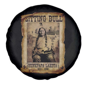 Sitting Bull Spare Tire Cover Native American Indian Chief Hunkpapa Lakota Sioux TS10 Print Your Wear