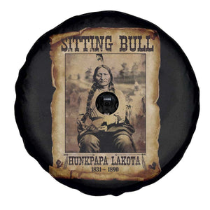 Sitting Bull Spare Tire Cover Native American Indian Chief Hunkpapa Lakota Sioux TS10 Print Your Wear