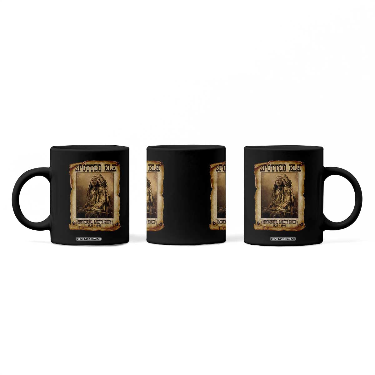 Spotted Elk Coffee Mug Lakota Sioux Miniconjou Chief Native American History TS10 Print Your Wear