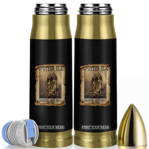 Spotted Elk Bullet Tumbler Lakota Sioux Miniconjou Chief Native American History TS10 Black Print Your Wear