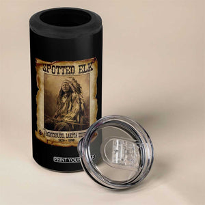 Spotted Elk 4 in 1 Can Cooler Tumbler Lakota Sioux Miniconjou Chief Native American History TS10 Print Your Wear
