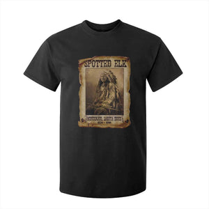 Spotted Elk T Shirt For Kid Lakota Sioux Miniconjou Chief Native American History TS10 Black Print Your Wear