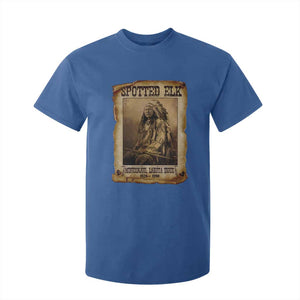 Spotted Elk T Shirt For Kid Lakota Sioux Miniconjou Chief Native American History TS10 Royal Blue Print Your Wear