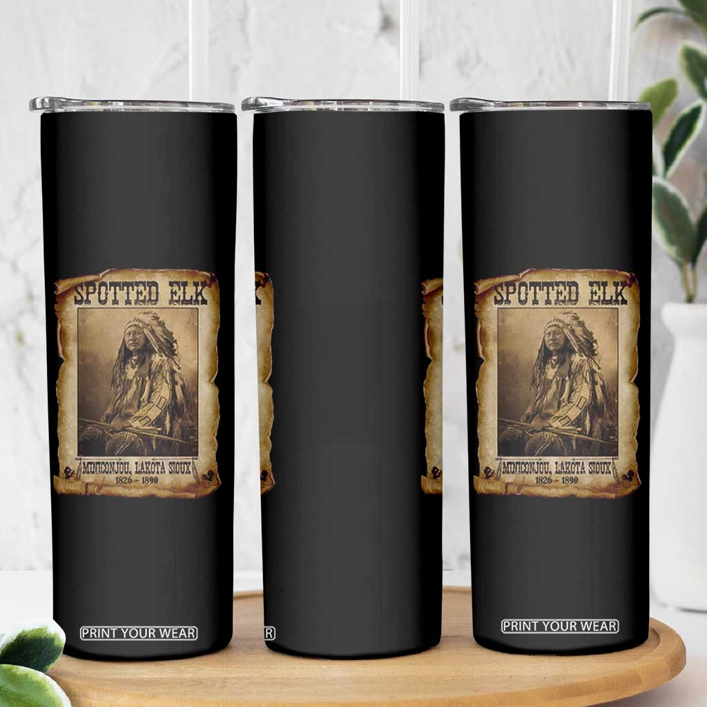 Spotted Elk Skinny Tumbler Lakota Sioux Miniconjou Chief Native American History TS10 Print Your Wear