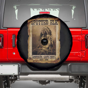 Spotted Elk Spare Tire Cover Lakota Sioux Miniconjou Chief Native American History TS10 Black Print Your Wear