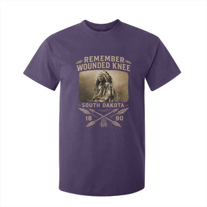 Remember Wounded Knee T Shirt For Kid Spotted Elk Lakota Sioux Native American History TS10 Purple Print Your Wear