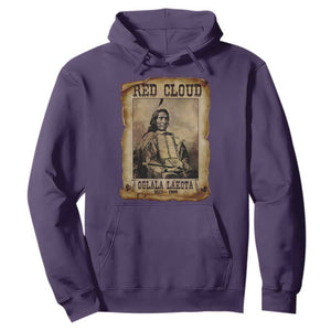 Red Cloud Hoodie Oglala Lakota Sioux Native American Chief Warrior History TS10 Purple Print Your Wear