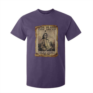 Red Cloud T Shirt For Kid Oglala Lakota Sioux Native American Chief Warrior History TS10 Purple Print Your Wear