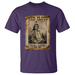 Red Cloud T Shirt Oglala Lakota Sioux Native American Chief Warrior History TS10 Purple Print Your Wear