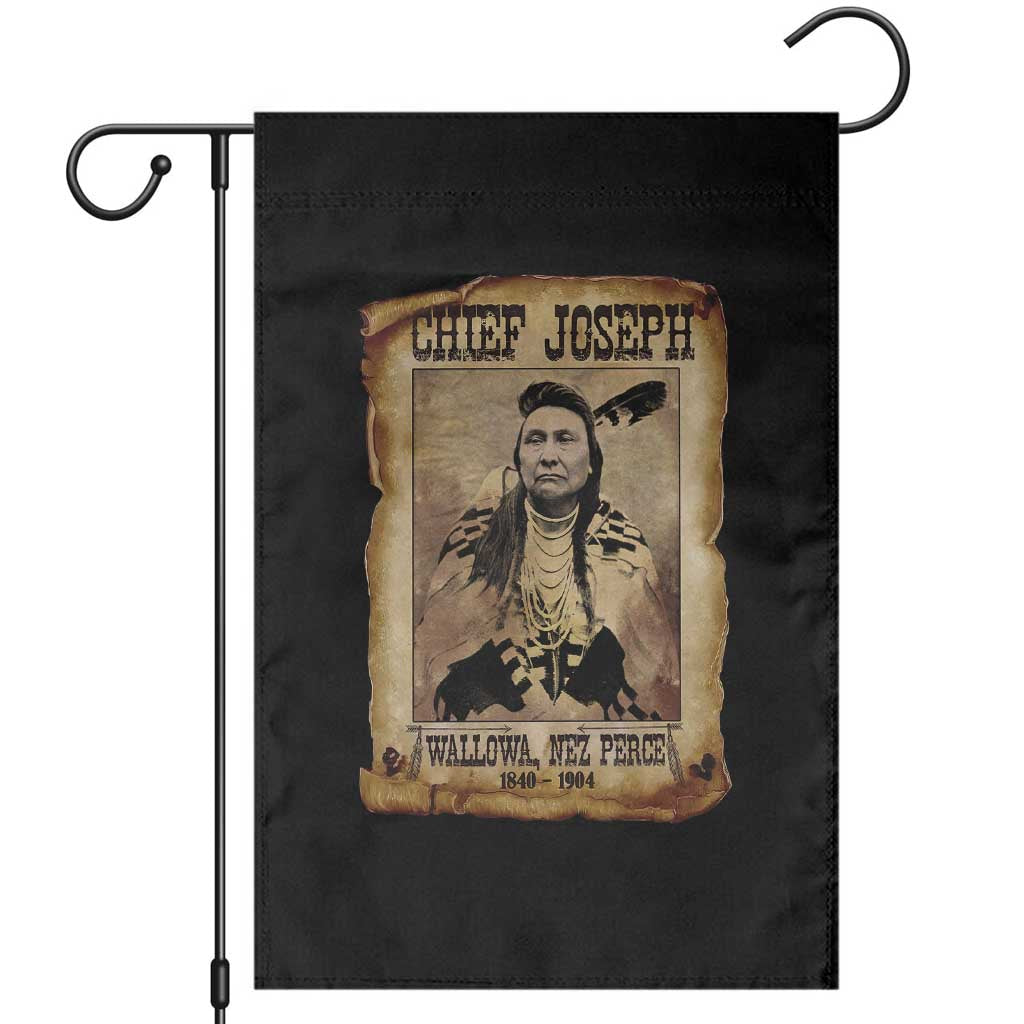Chief Joseph Garden Flag Wallowa Nez Perce Native American Leader History TS10 Black Print Your Wear