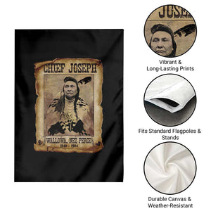 Chief Joseph Garden Flag Wallowa Nez Perce Native American Leader History TS10 Print Your Wear