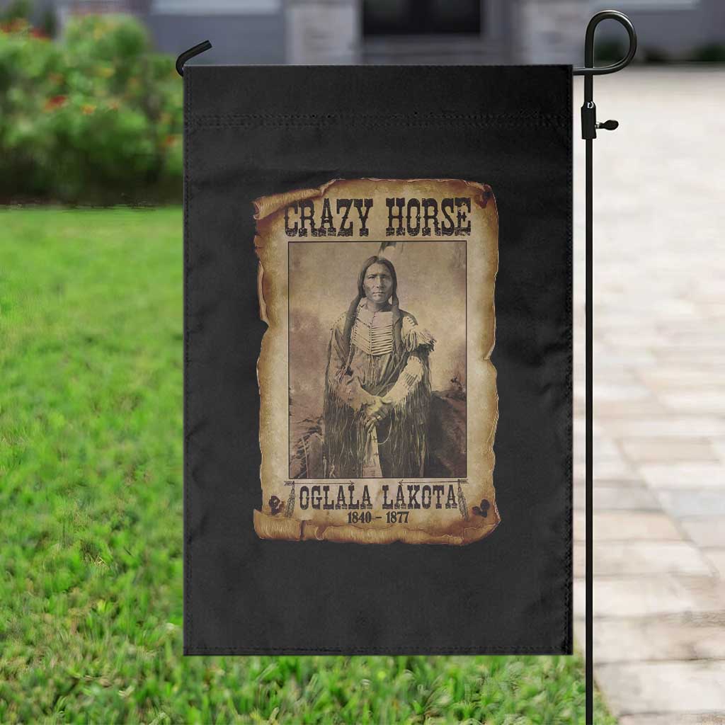 Crazy Horse Garden Flag Legendary Oglala Sioux Lakota Leader Native American Indian TS10 Print Your Wear