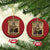 Crazy Horse Christmas Ornament Legendary Oglala Sioux Lakota Leader Native American Indian TS10 Circle Red Print Your Wear