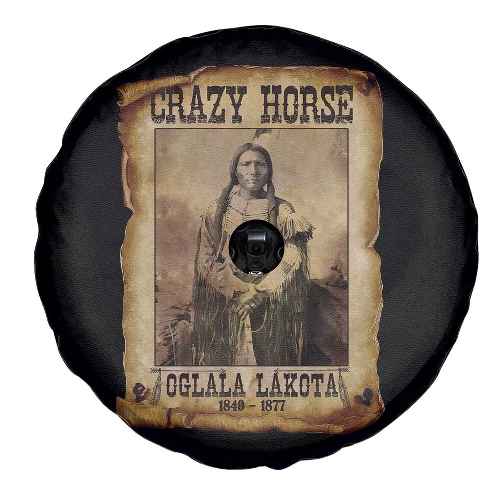 Crazy Horse Spare Tire Cover Legendary Oglala Sioux Lakota Leader Native American Indian TS10 Print Your Wear