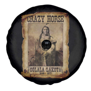 Crazy Horse Spare Tire Cover Legendary Oglala Sioux Lakota Leader Native American Indian TS10 Print Your Wear