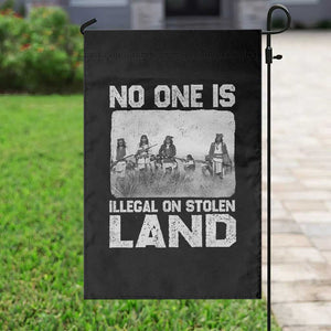 No One Is Illegal On Stolen Land Garden Flag Native Tribe Indigenous People TS10 Print Your Wear