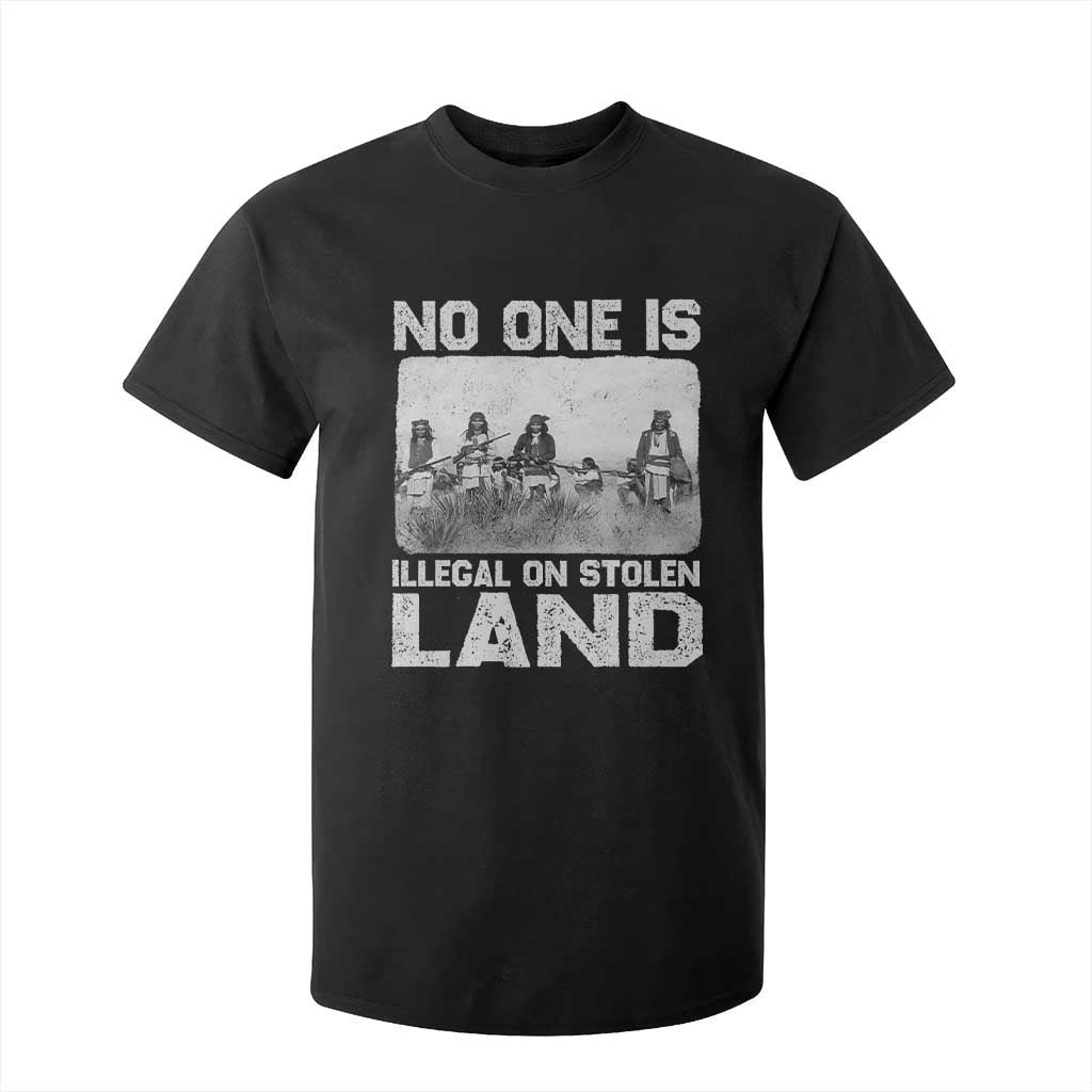 No One Is Illegal On Stolen Land T Shirt For Kid Native Tribe Indigenous People TS10 Black Print Your Wear