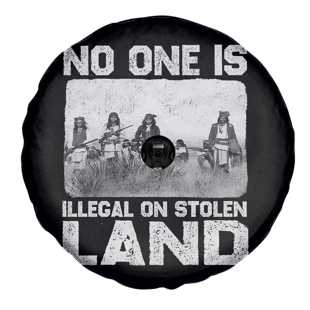 No One Is Illegal On Stolen Land Spare Tire Cover Native Tribe Indigenous People TS10 Print Your Wear