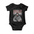 Stop MMIW Baby Onesie I Wear Red For My Sister Native American TS10 Black Print Your Wear
