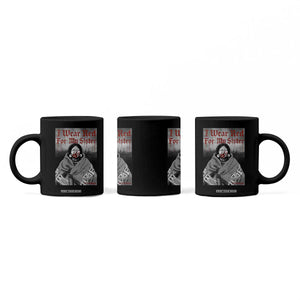 Stop MMIW Coffee Mug I Wear Red For My Sister Native American TS10 Print Your Wear