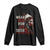 MMIW Long Sleeve Shirt I Wear Red For My Sister Native American Stop MMIW TS10 Black Print Your Wear