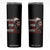 MMIW Skinny Tumbler I Wear Red For My Sister Native American Stop MMIW TS10 Black Print Your Wear