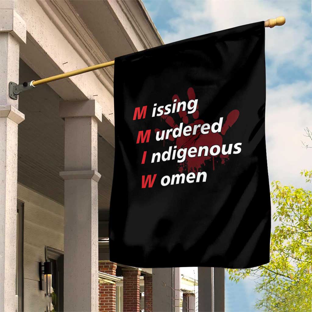 MMIW Garden Flag Missing Murdered Indigenous Women Red Hand TS10 Print Your Wear