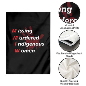 MMIW Garden Flag Missing Murdered Indigenous Women Red Hand TS10 Print Your Wear