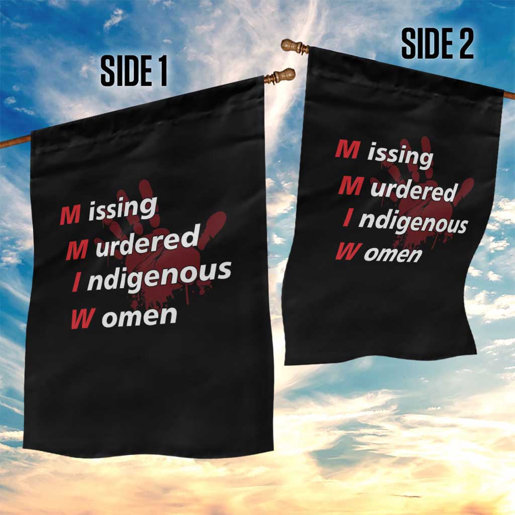 MMIW Garden Flag Missing Murdered Indigenous Women Red Hand TS10 Print Your Wear