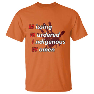 MMIW T Shirt Missing Murdered Indigenous Women Red Hand TS10 Orange Print Your Wear